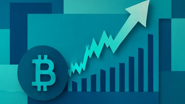 نمودار قیمت بیت‌کوین و مفهوم short squeeze در بازار ارز دیجیتال
