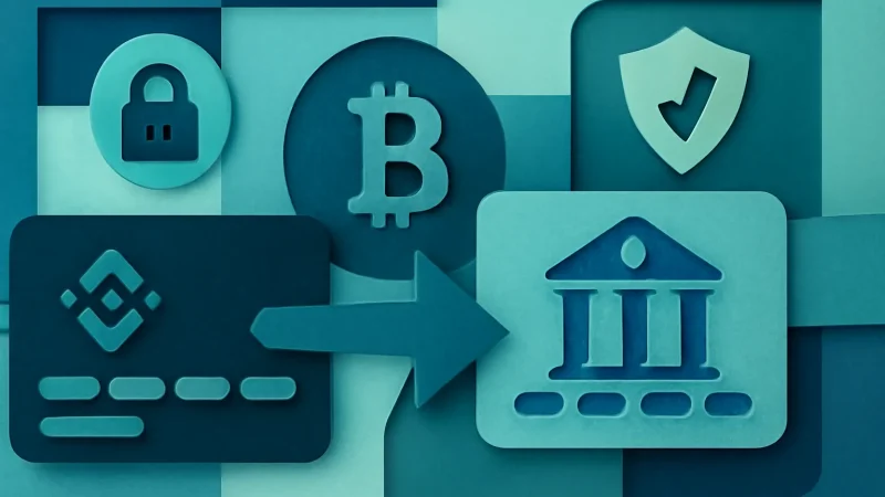 انتقال پول از بایننس به حساب بانکی با امنیت بالا