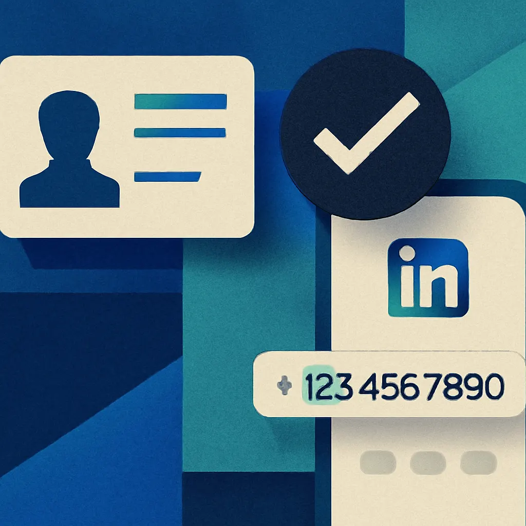 احراز هویت LinkedIn با مدارک دولتی