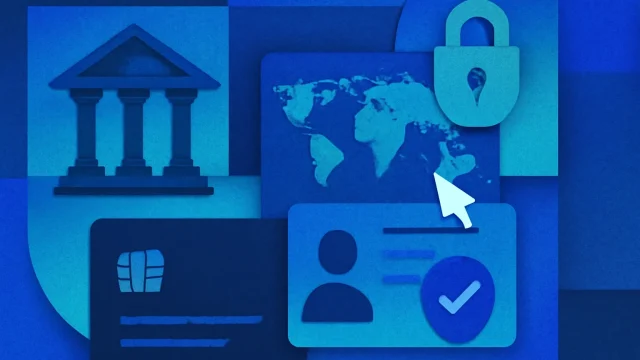 تصویر دیجیتال کلاژ بانک ویرکسو و احراز هویت دیجیتال